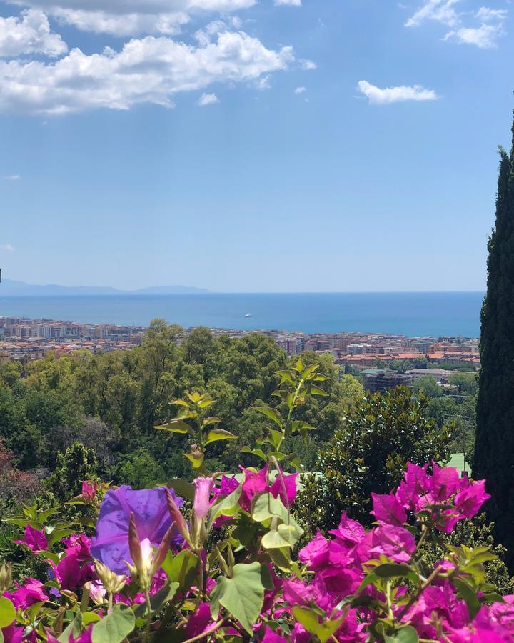 Villa Mareluna - Sea View And Garden 살레르노 외부 사진