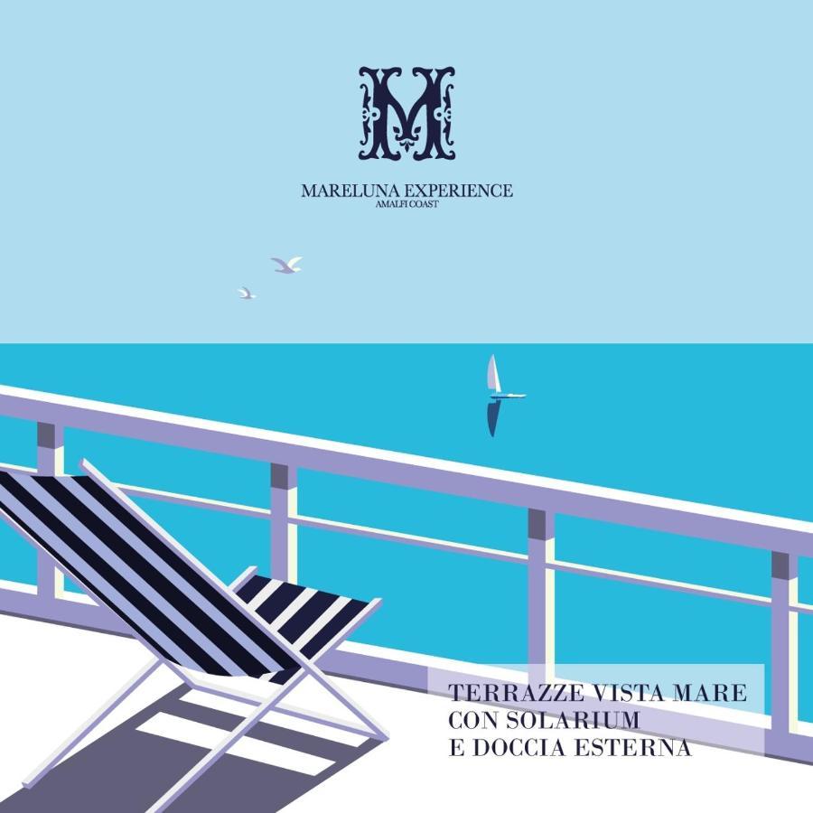 Villa Mareluna - Sea View And Garden 살레르노 외부 사진